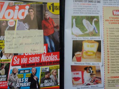 Maya dans Voici !!!